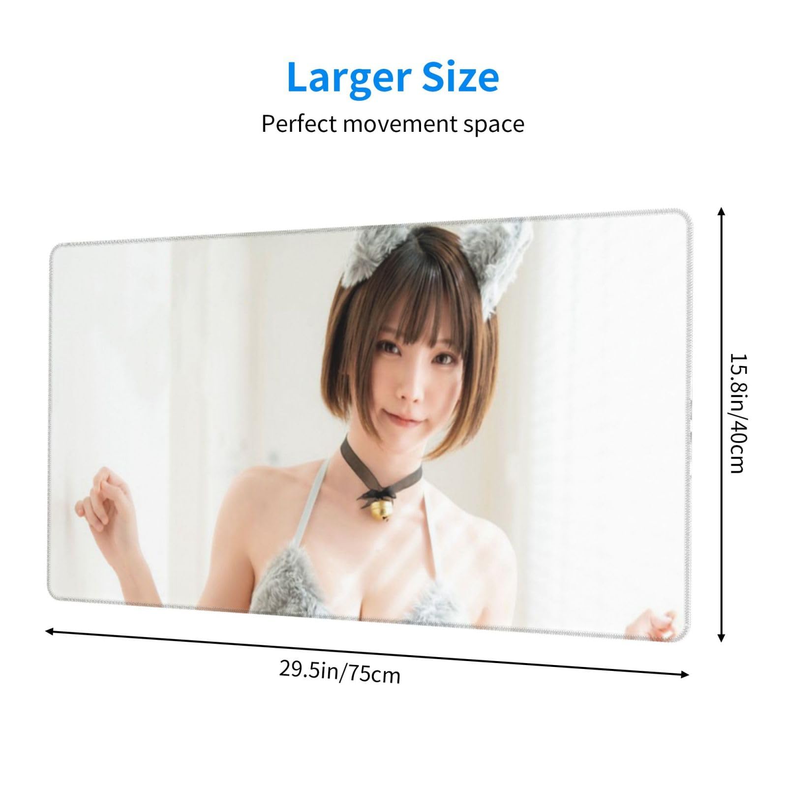 えなこ✖️即攻元気　オリジナルゲーミングマウスパッド Amazon.co.jp：えなこ マウスパッド ゲーミングマウスパッド 大型